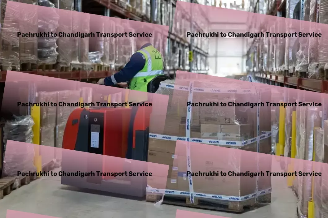 Pachrukhi to Chandigarh Courier And Parcel Rapid cargo forwarding